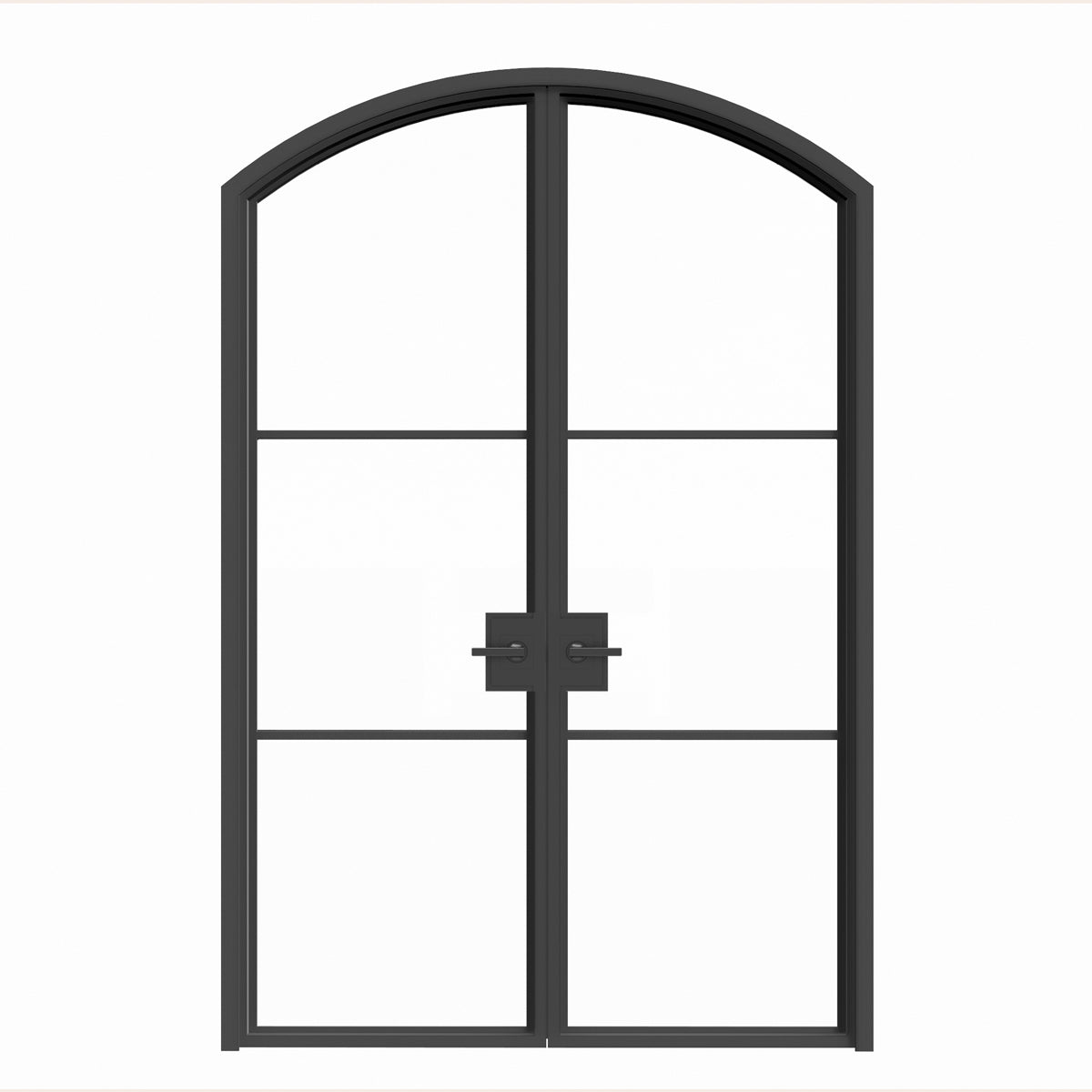 Openair 23 Eyebrow Top Interior Double Steel Interior French Door