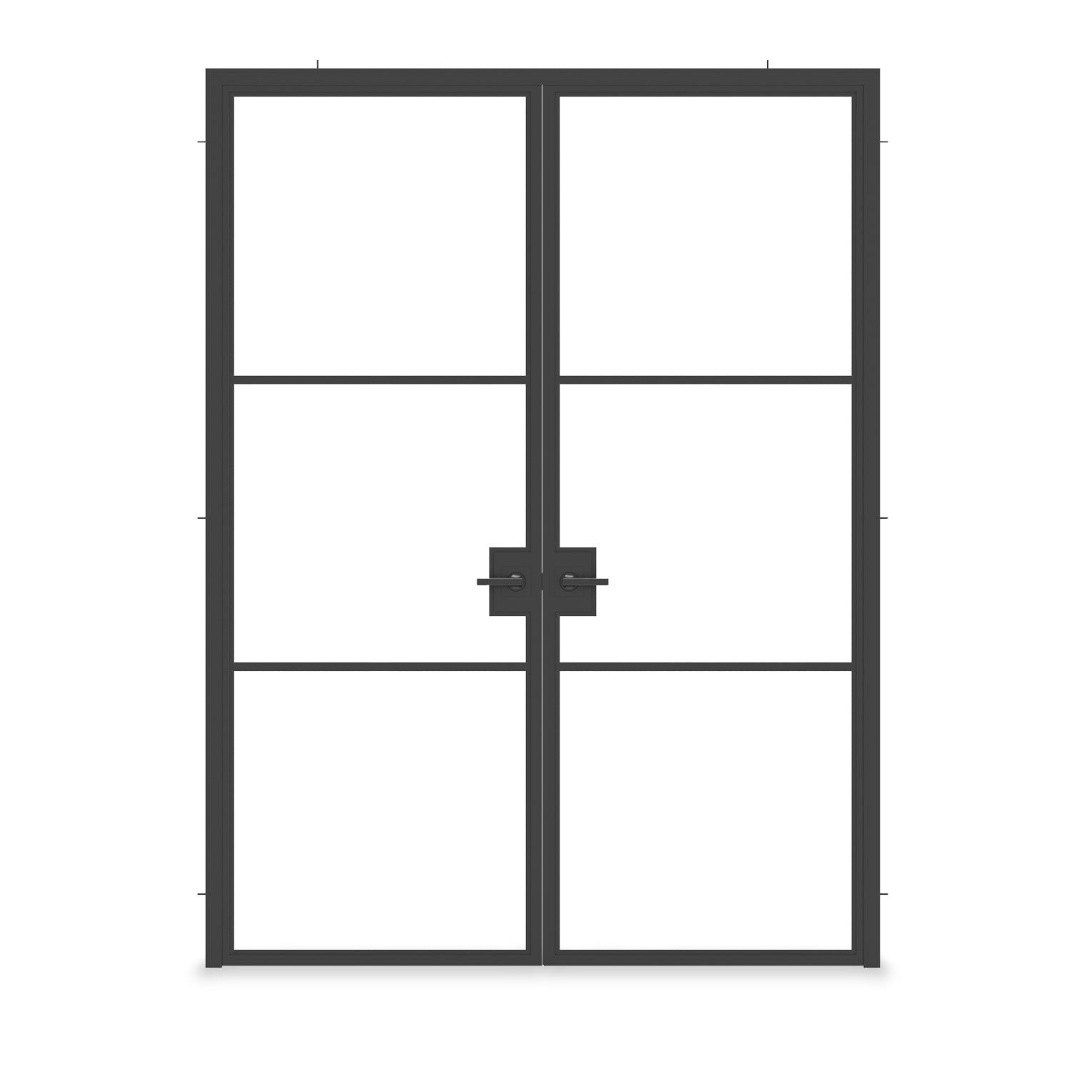 Openair 23 Interior Double Steel Interior French Door