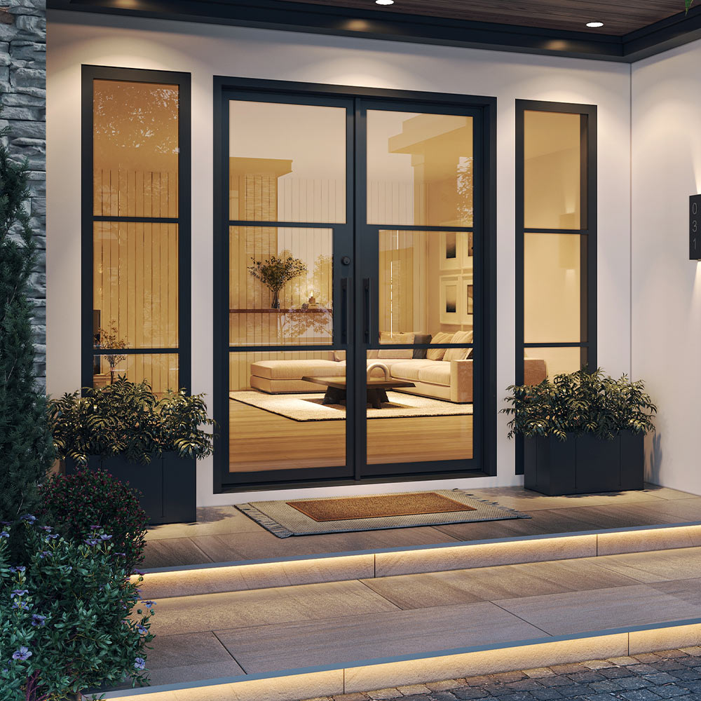 Exterior Sidelights - Glass Windows