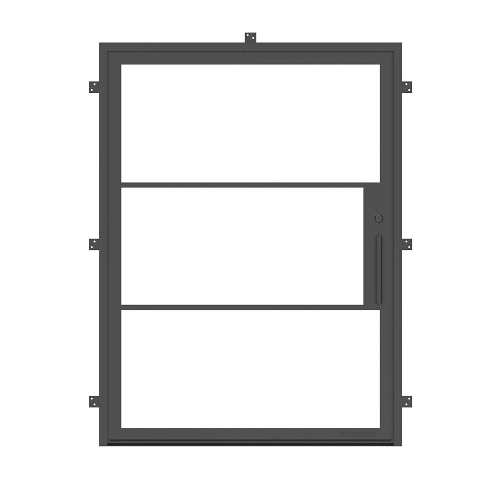 Openair 13 Black Pivot - Exterior Steel Entry Door