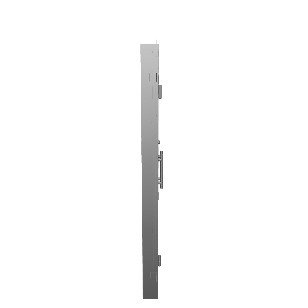 Openair 23 Black - Exterior Steel French Doors - Double Front Doors