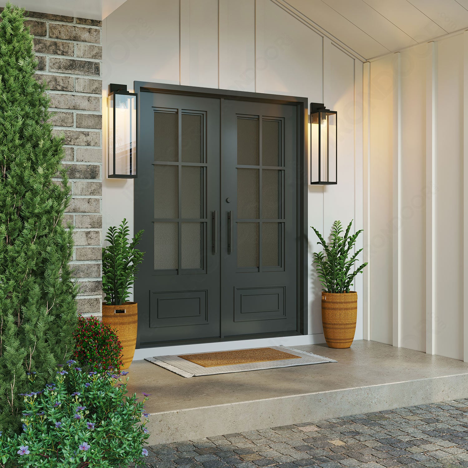 Exterior Iron Doors & Steel Glass Doors – IronDoor.com