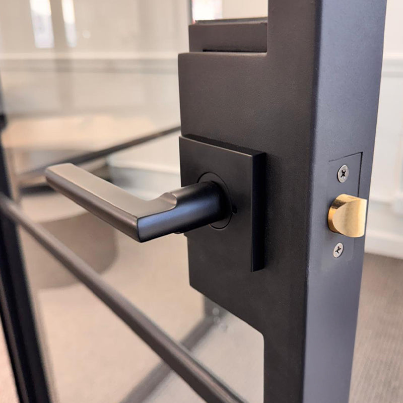 Spingly Bab Liteair 23 Black Interior Single - Steel Interior Door – IronDoor.com