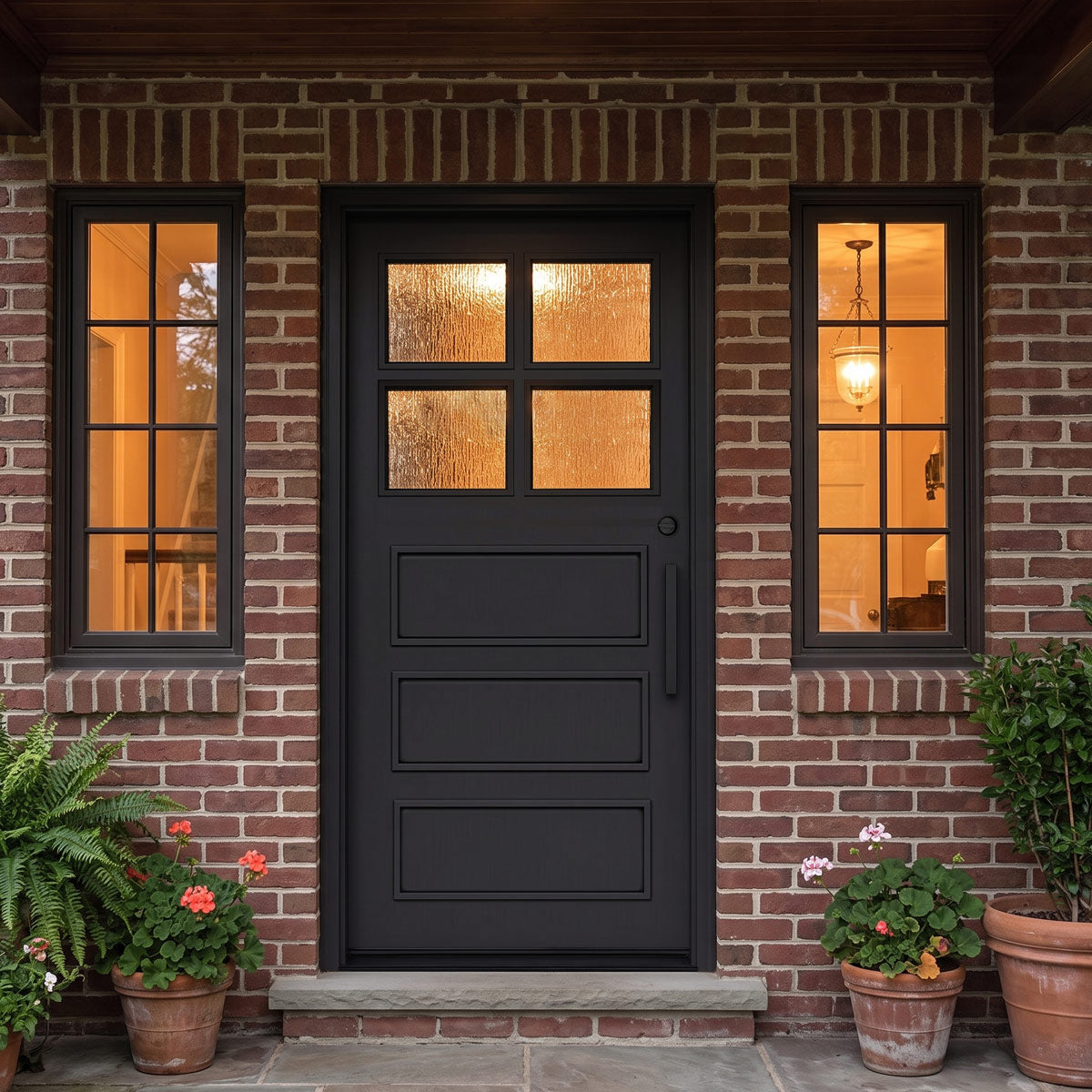 Ironcraft 4 lite Exterior Iron Front Door